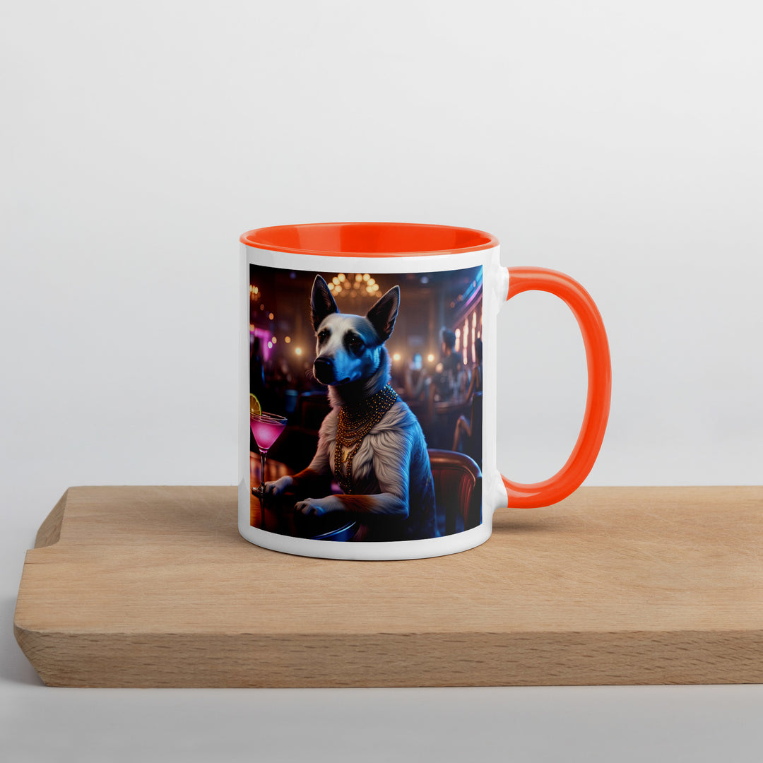 Texas Heeler General- Mug with Color Inside v5