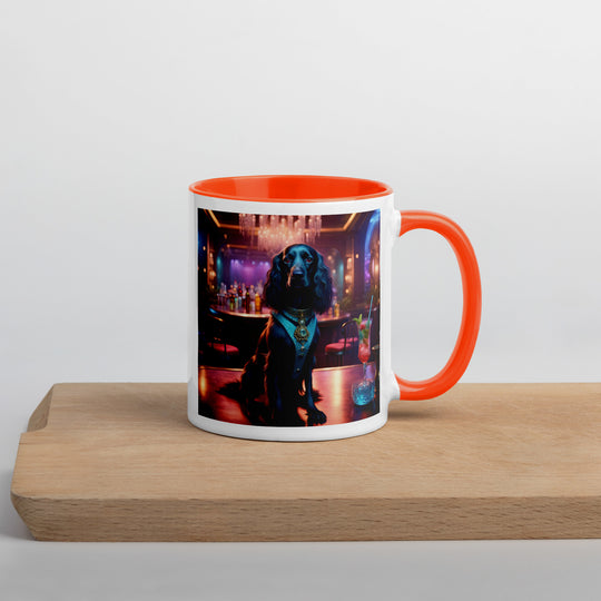 Sprocker Spaniel General- Mug with Color Inside v5