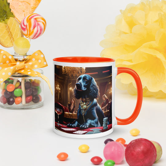 Sprocker Spaniel General- Mug with Color Inside v11