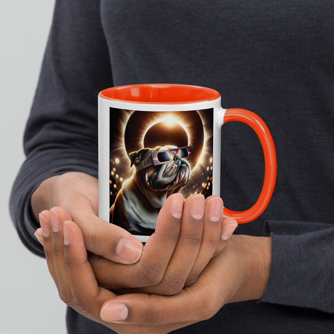 Bulldog Eclipse- Mug with Color Inside