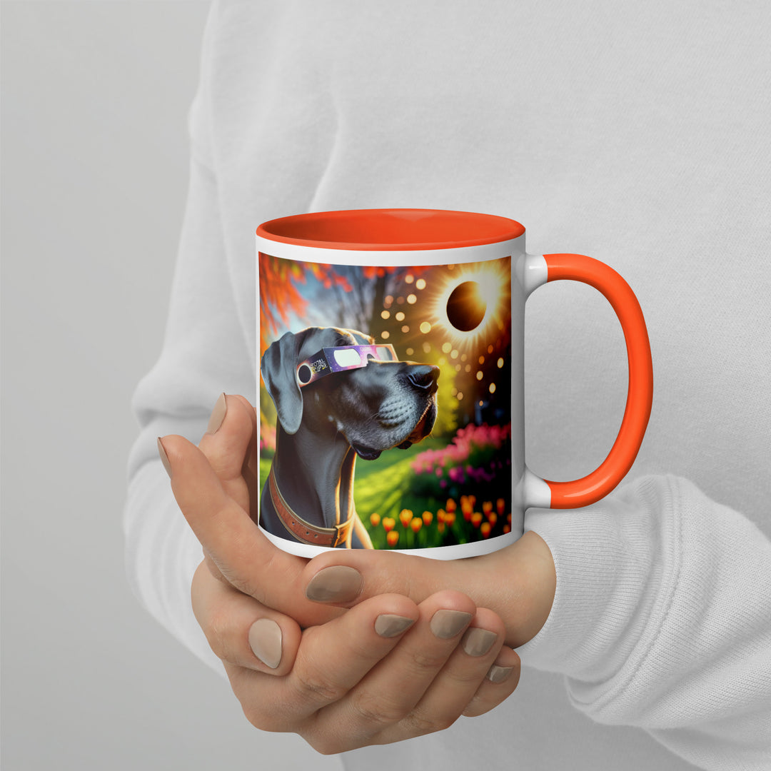 Great Dane Eclipse- Mug with Color Inside