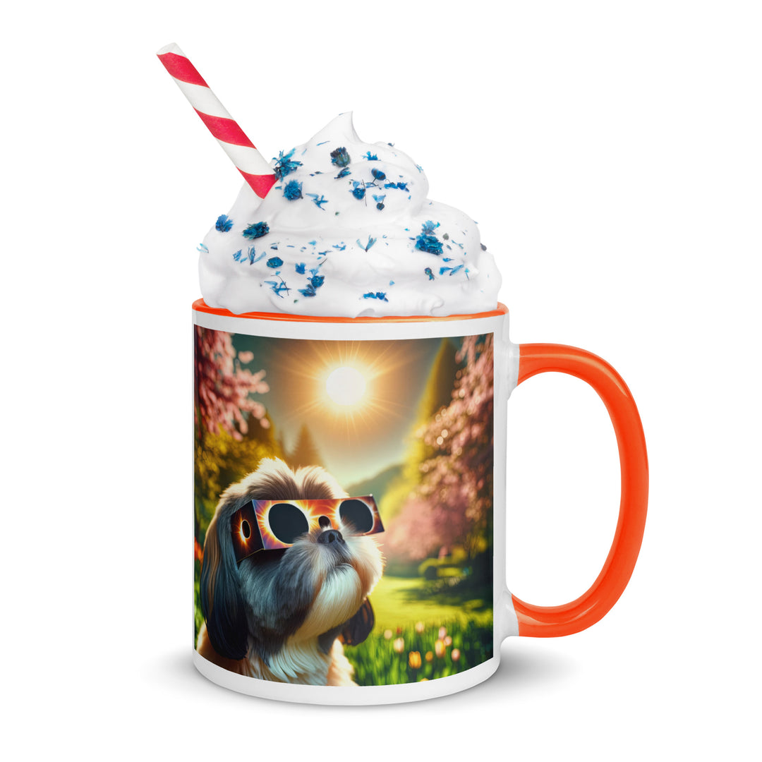 Shih Tzu Eclipse- Mug with Color Inside