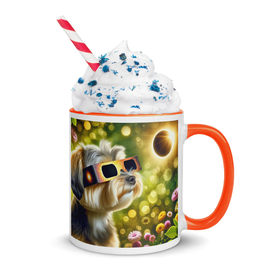 Morkie Eclipse- Mug with Color Inside