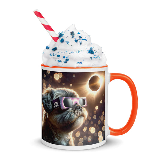 Pugapoo Eclipse- Mug with Color Inside