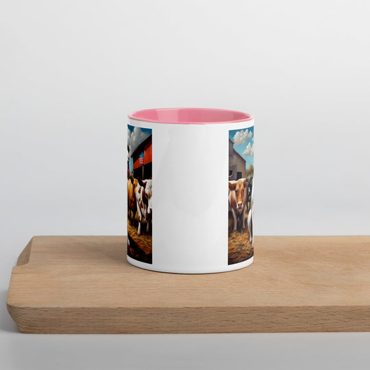 American Bulldog- Mug with Color Inside v2