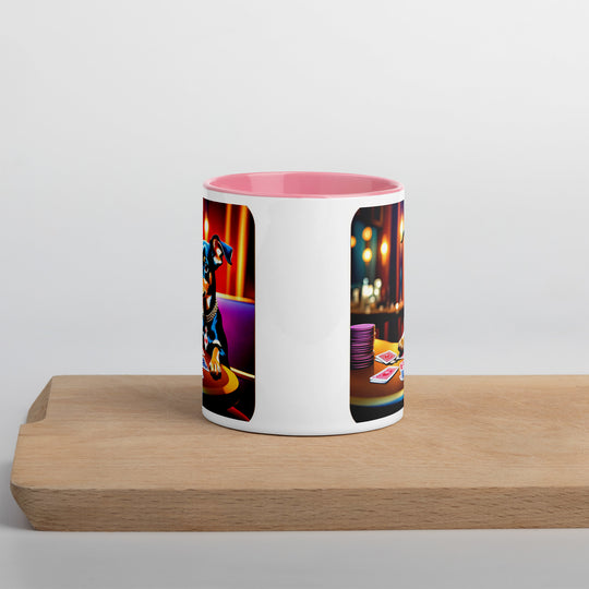 Chiweenie General- Mug with Color Inside v16