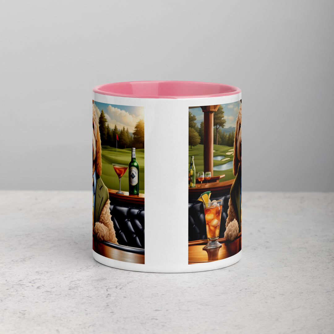 Goldendoodle- Mug with Color Inside v4