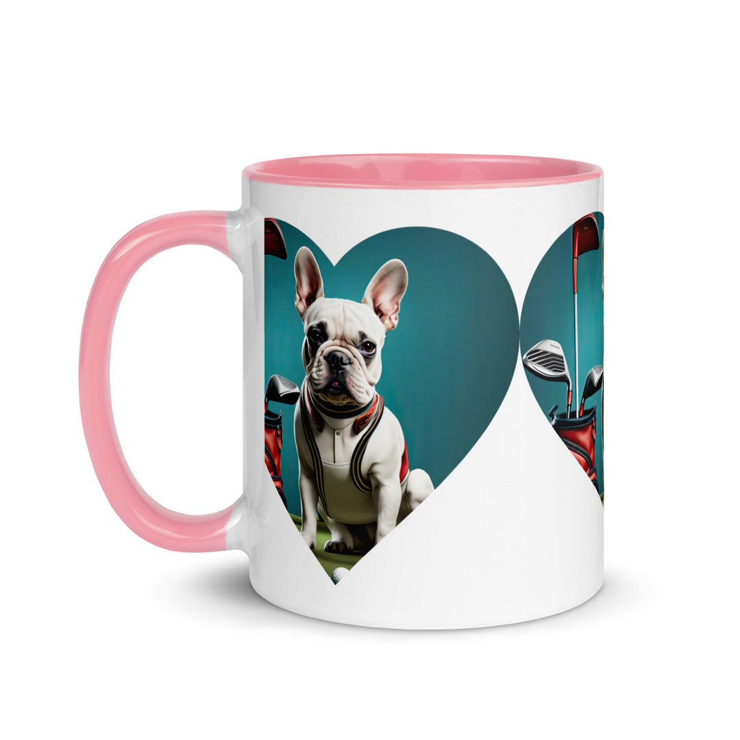 Mug with Color Inside-French Bulldog V7