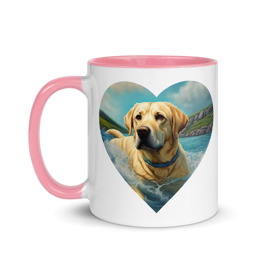 Mug with Color Inside-Labrador Retriever V21