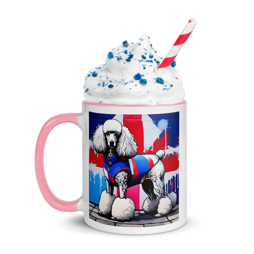 Poodle- Mug with Color Inside v2