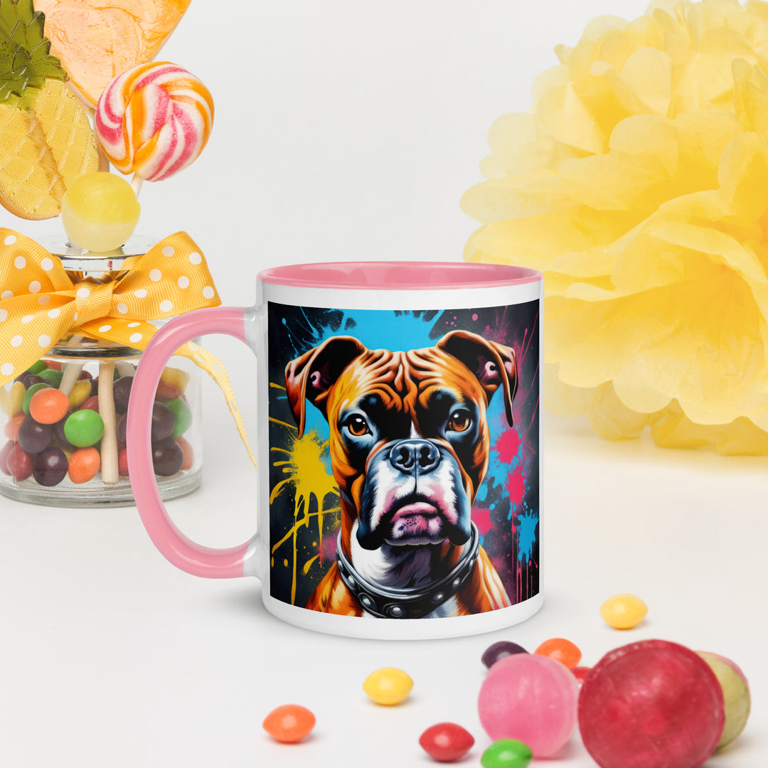 Boxer- Mug with Color Inside