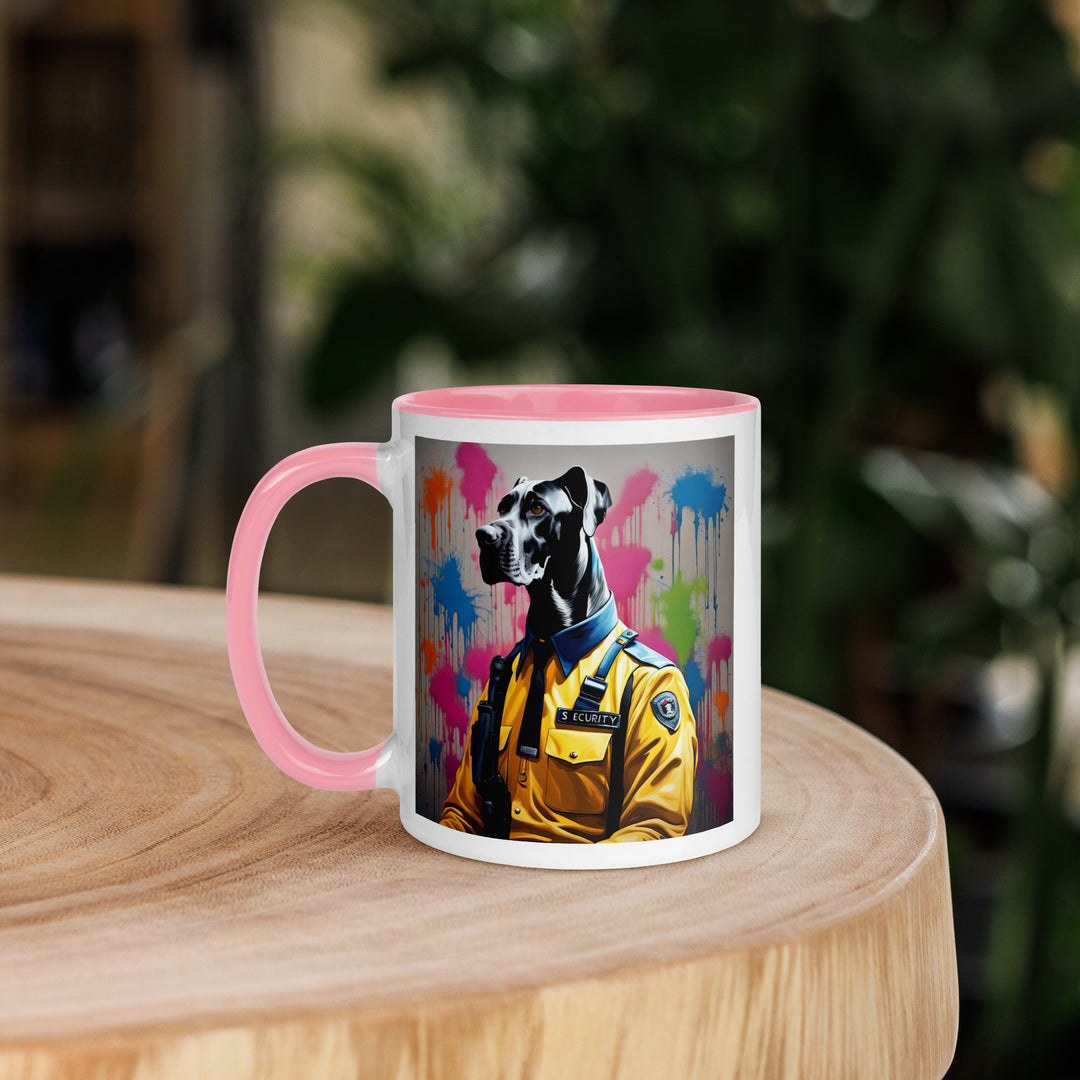 Great Dane- Mug with Color Inside v2