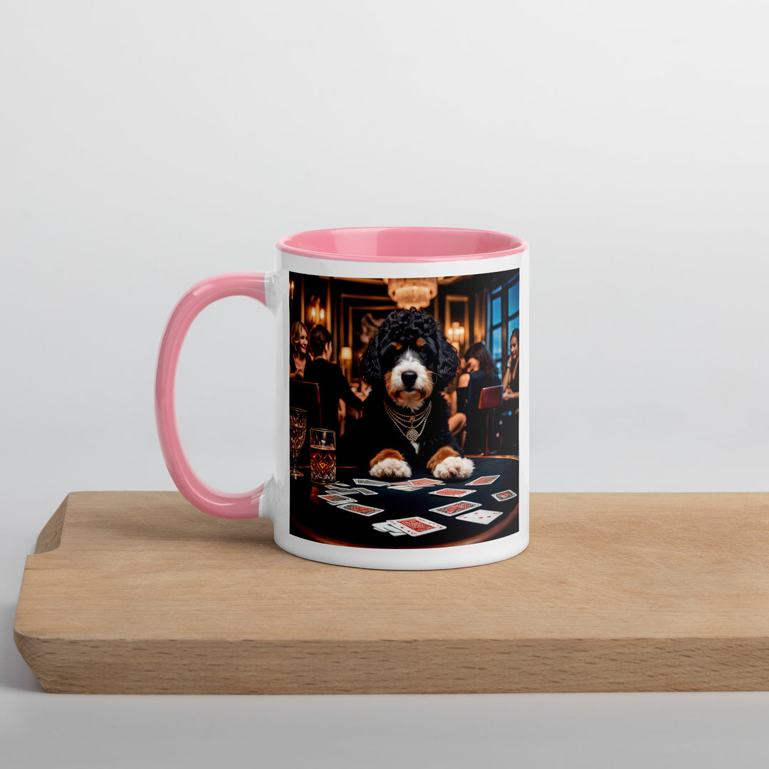 Bernedoodle General- Mug with Color Inside