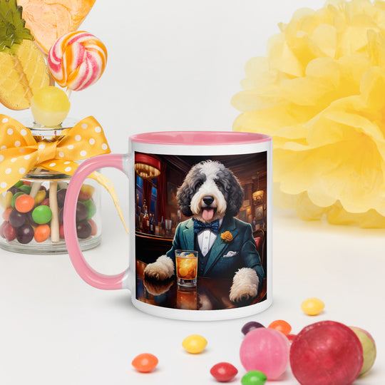 Bernedoodle General- Mug with Color Inside v9