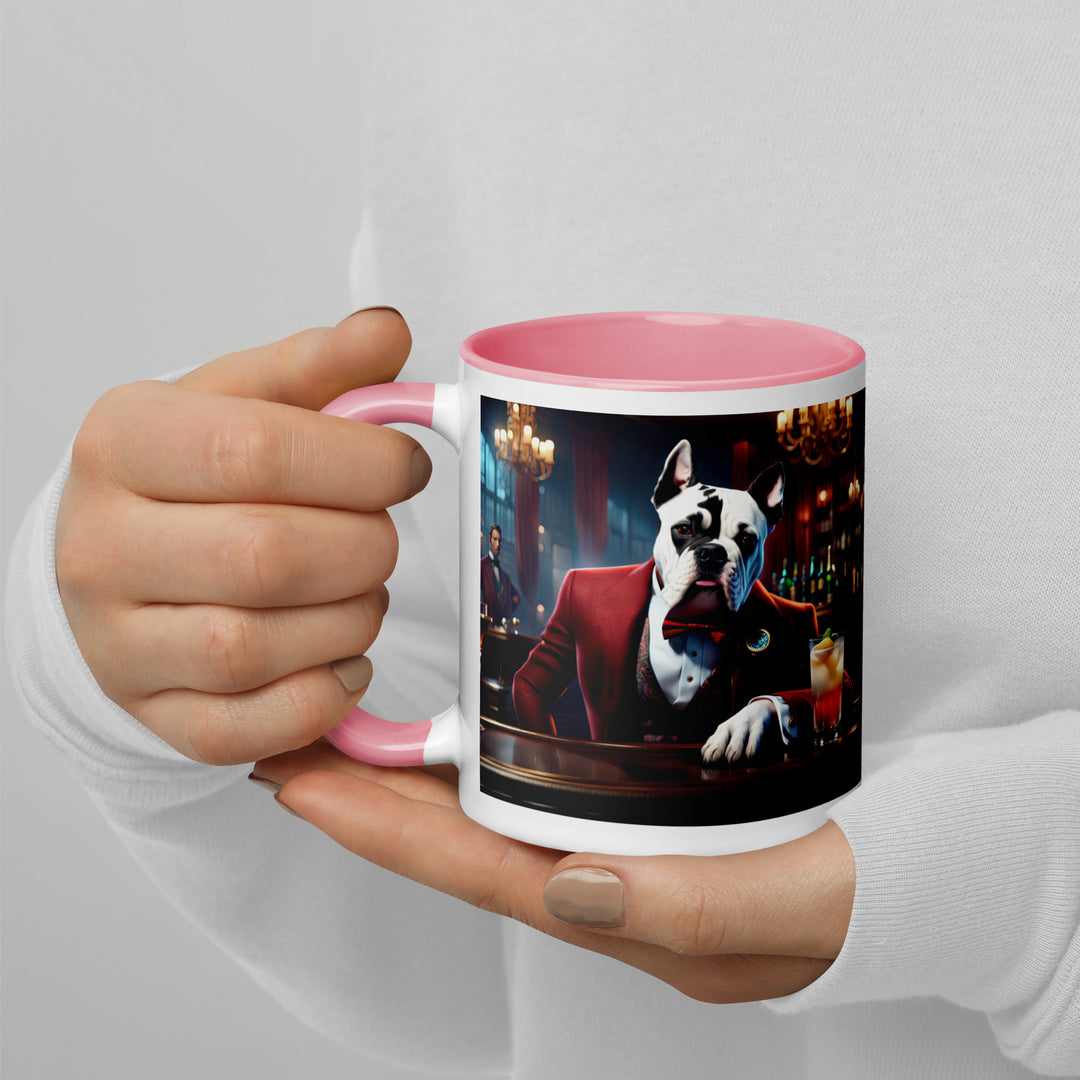 Catahoula Bulldog General- Mug with Color Inside v7