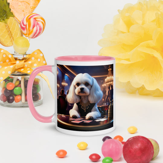 Cavachon- Mug with Color Inside v8