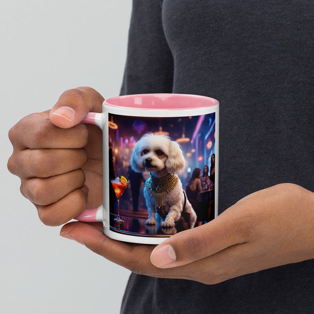 Cavachon- Mug with Color Inside v9