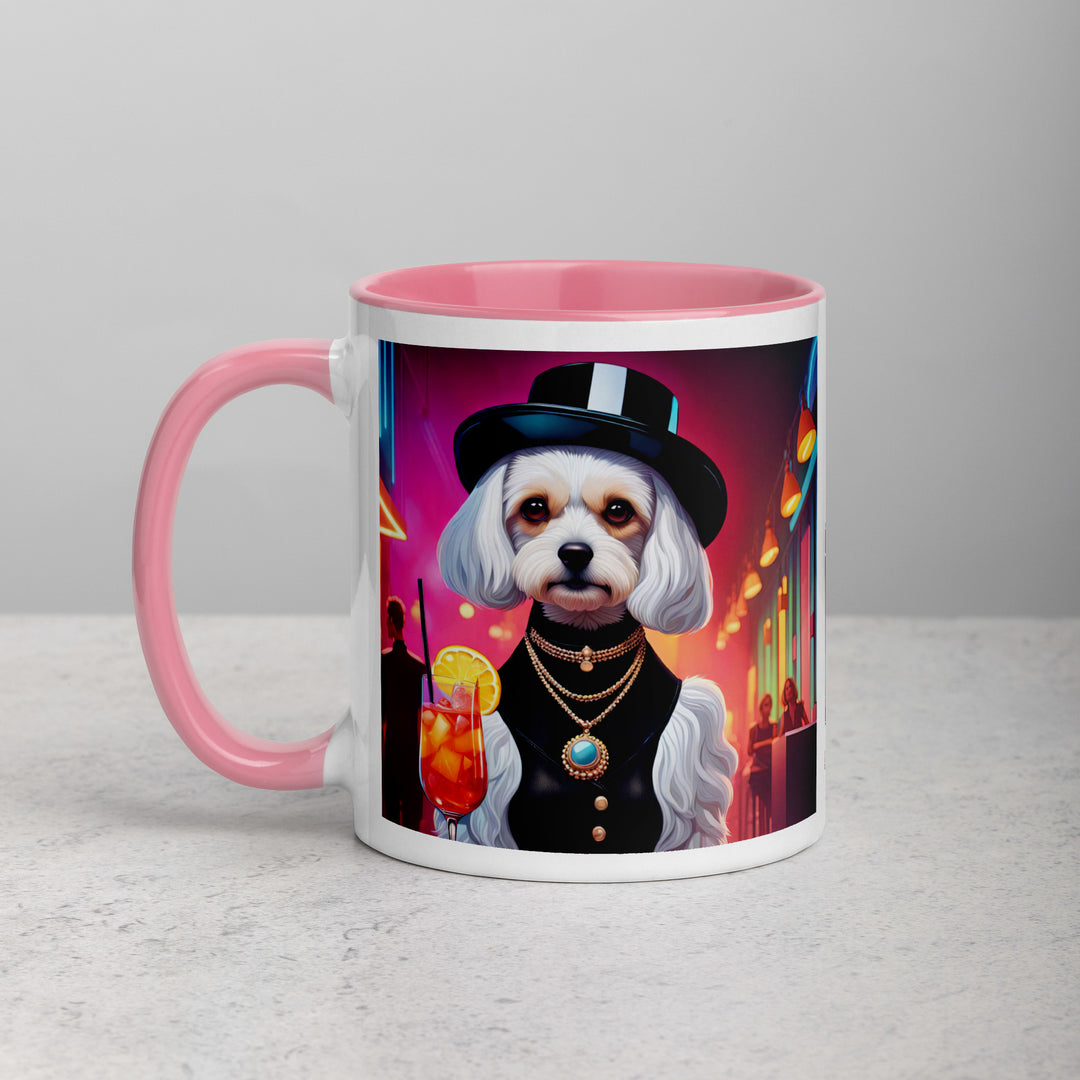 Cavachon- Mug with Color Inside v12