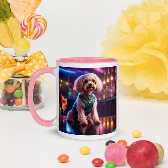 Cavapoo General- Mug with Color Inside v2