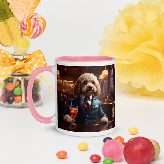 Cavapoo General- Mug with Color Inside v4