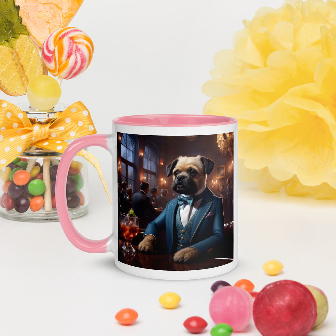 Cavapoo General- Mug with Color Inside v16