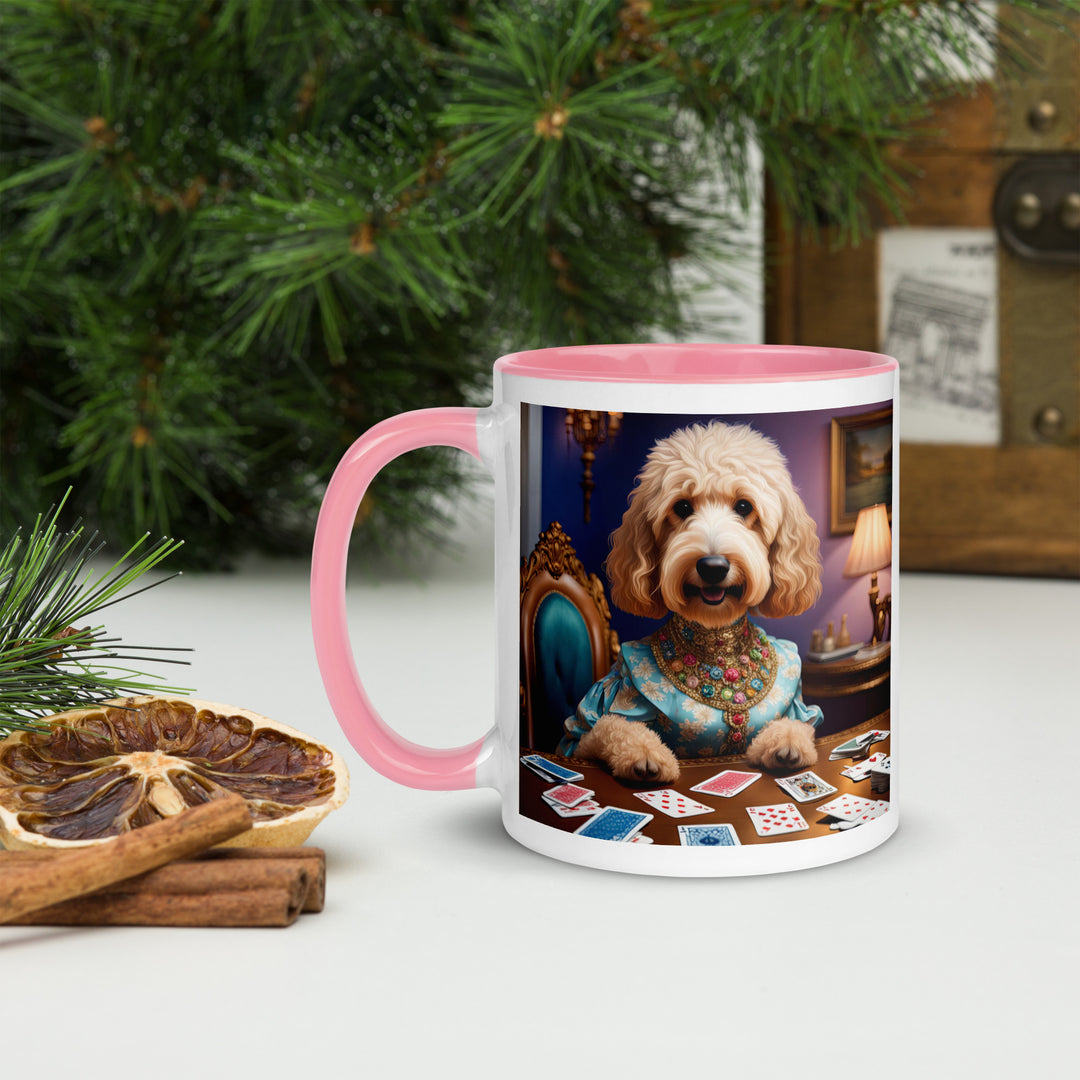 Goldendoodle- Mug with Color Inside v3