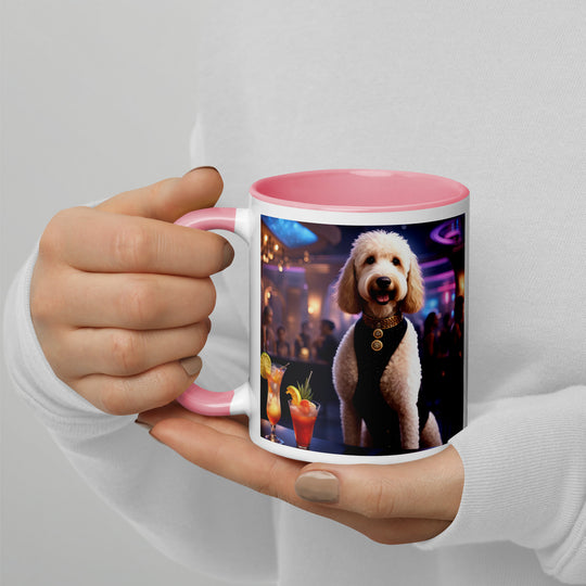 Goldendoodle- Mug with Color Inside v14