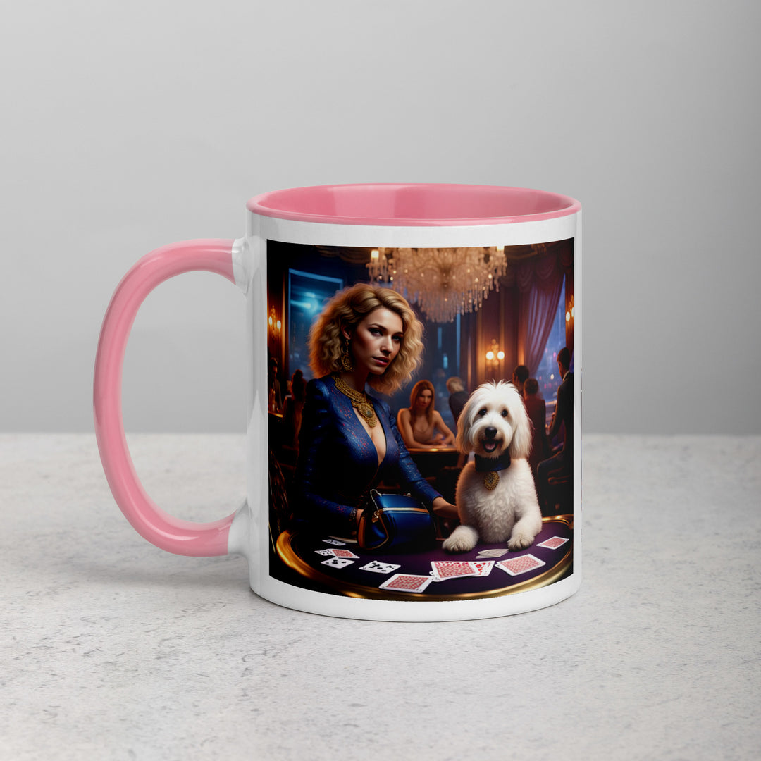 Goldendoodle- Mug with Color Inside v22