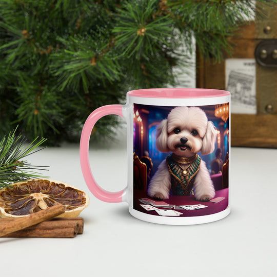 Maltipoo General- Mug with Color Inside v13