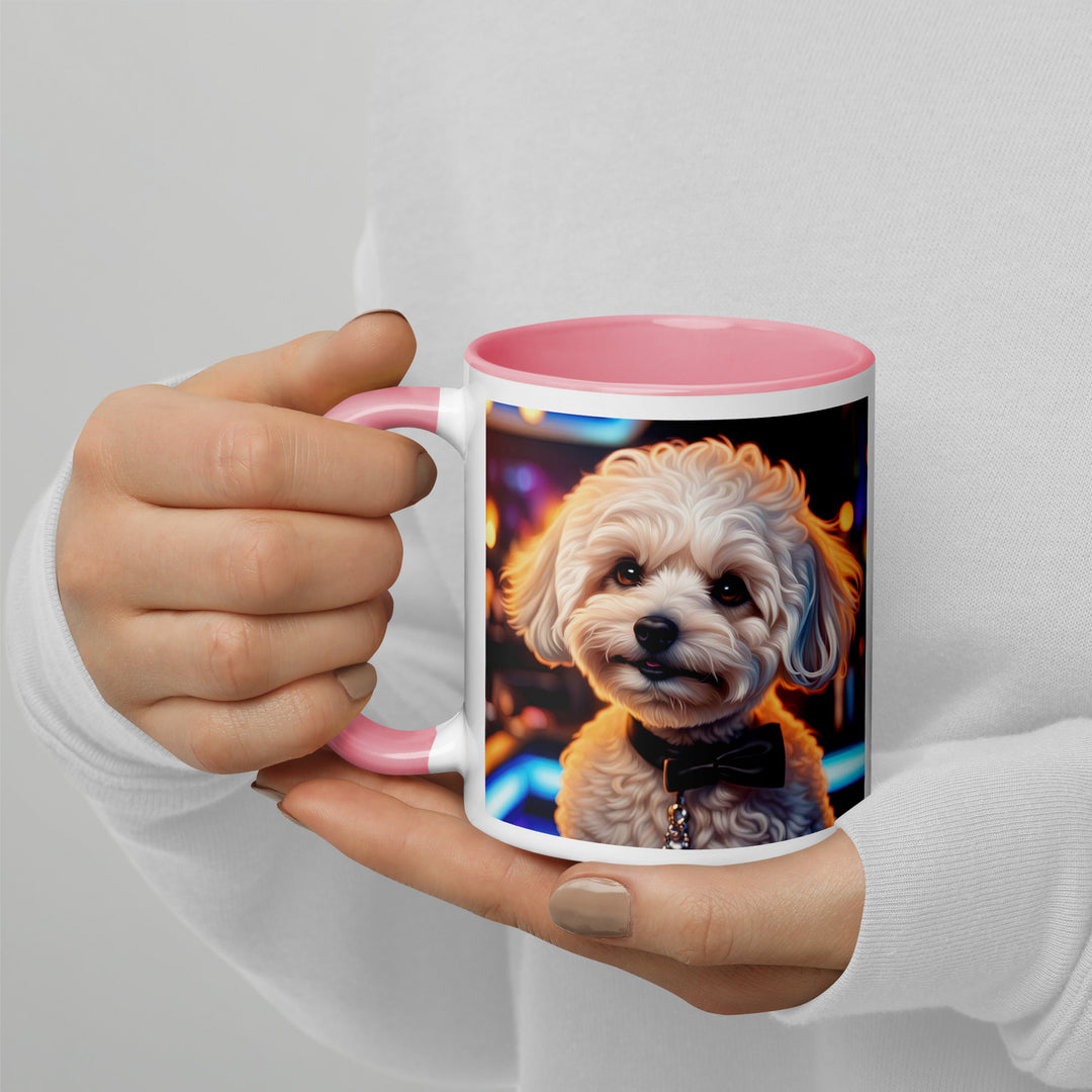 Maltipoo General- Mug with Color Inside v14