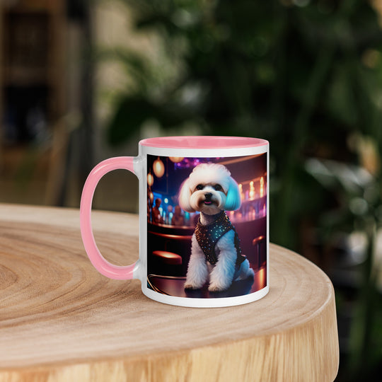 Maltipoo General- Mug with Color Inside v16