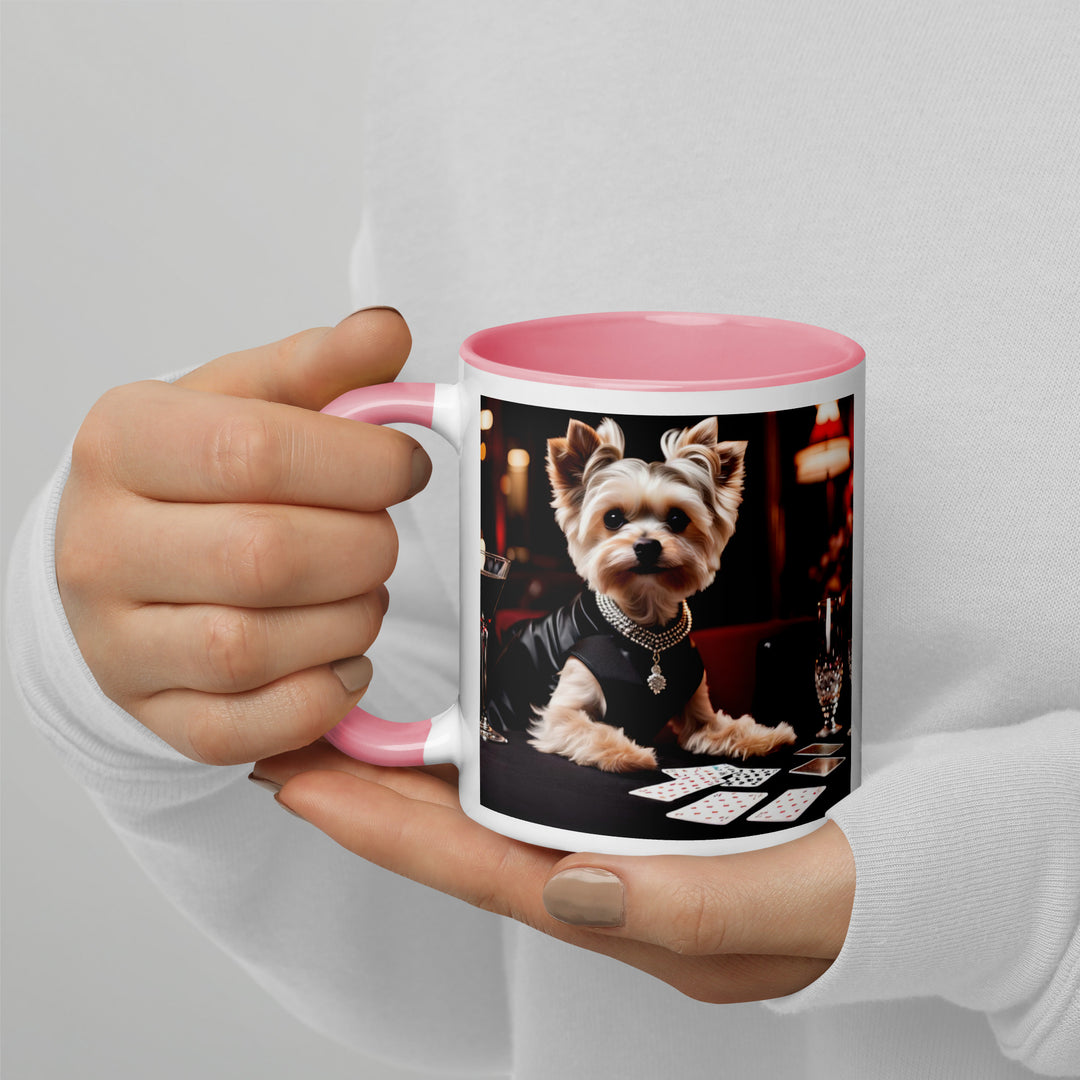 Morkie General- Mug with Color Inside v4