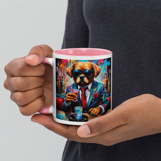 Pekapoo General- Mug with Color Inside