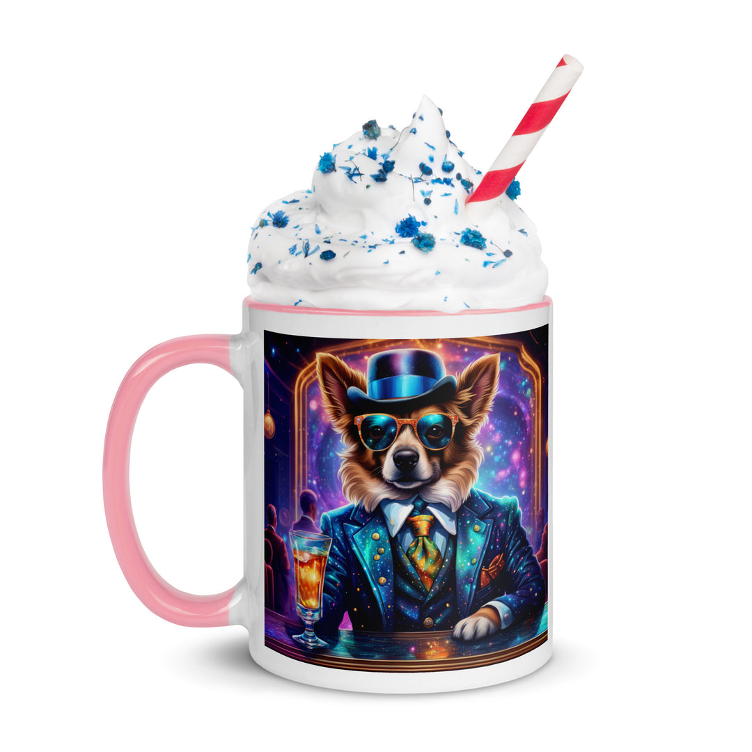 Pekapoo General- Mug with Color Inside v11