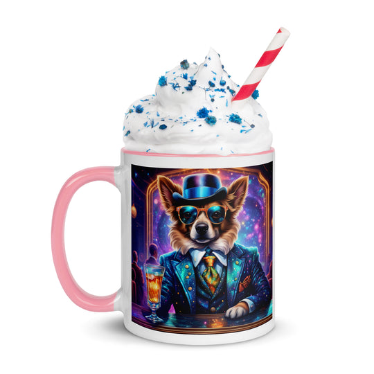 Pekapoo General- Mug with Color Inside v11