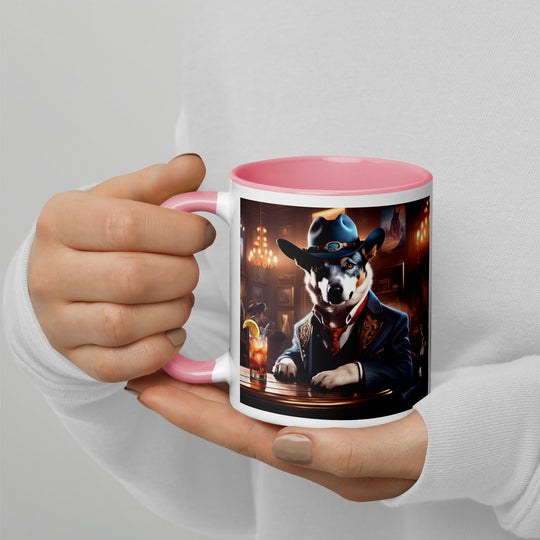 Texas Heeler General- Mug with Color Inside v3