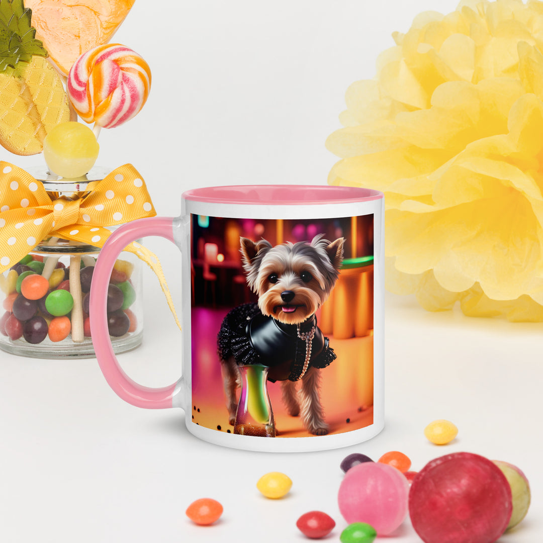 Yorkipoo General- Mug with Color Inside v5