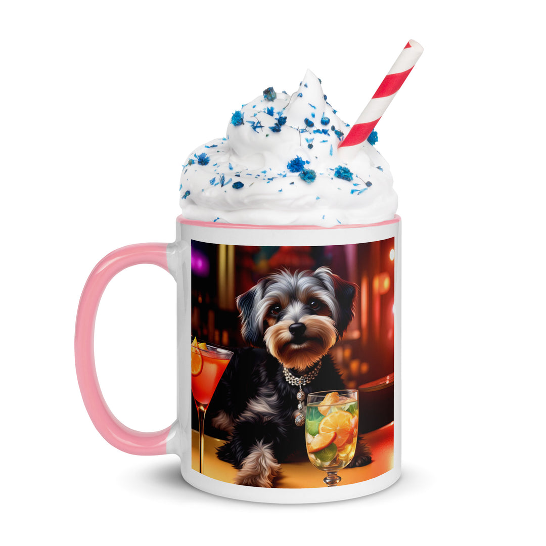 Yorkipoo General- Mug with Color Inside v8