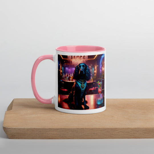 Sprocker Spaniel General- Mug with Color Inside v5