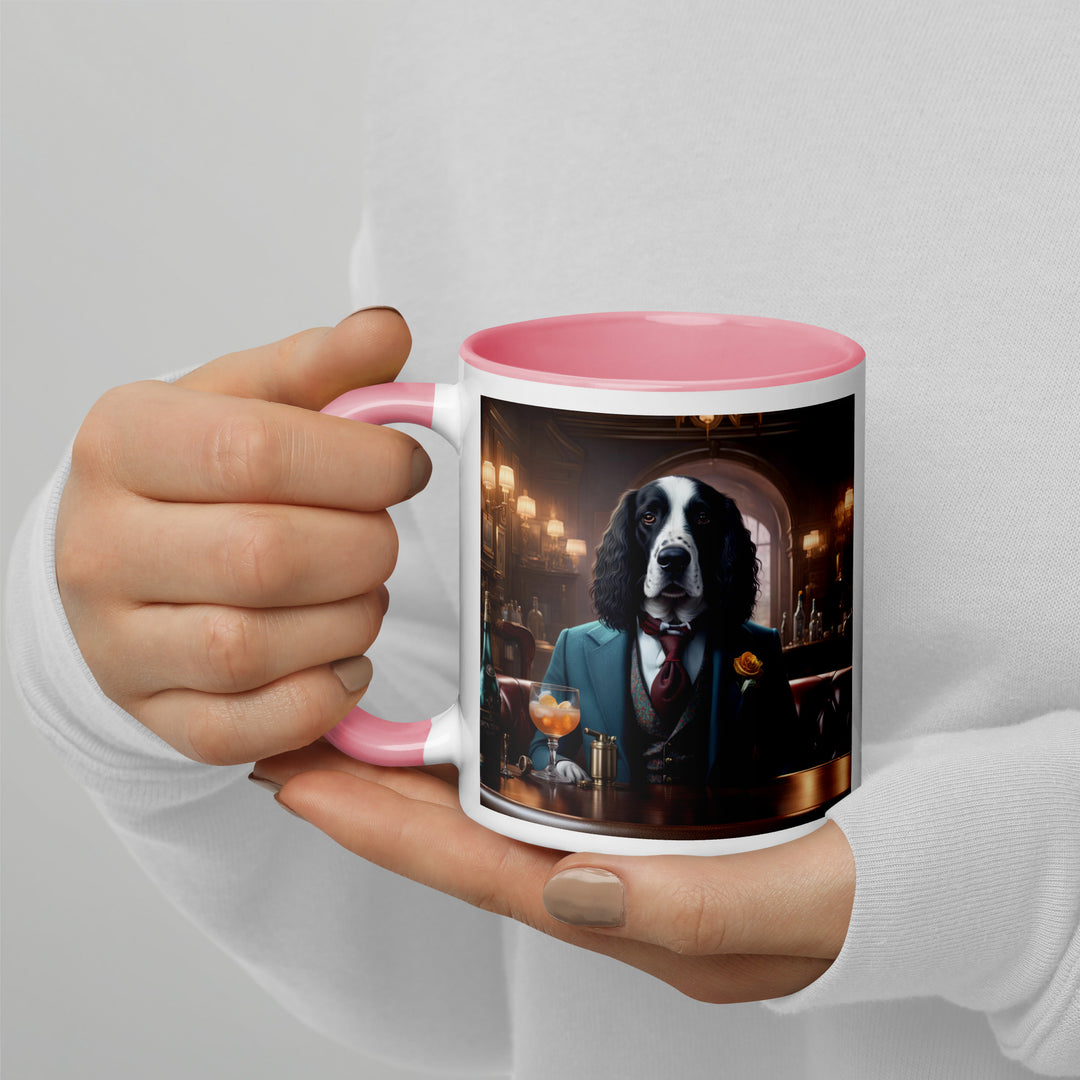 Sprocker Spaniel General- Mug with Color Inside v12