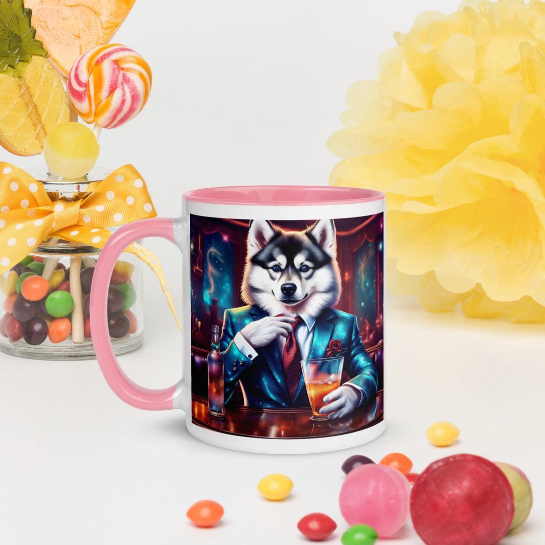 Pomsky General- Mug with Color Inside