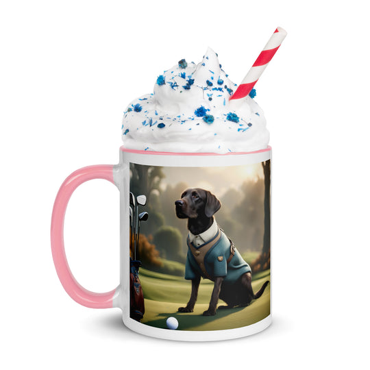 Springador Golfer- Mug with Color Inside v4