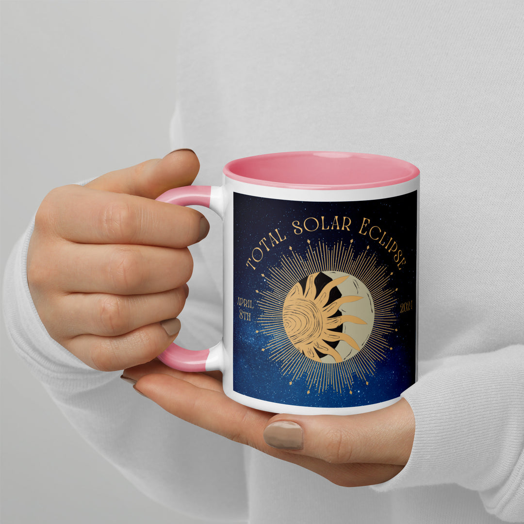 Labrador Retriever Eclipse- Mug with Color Inside