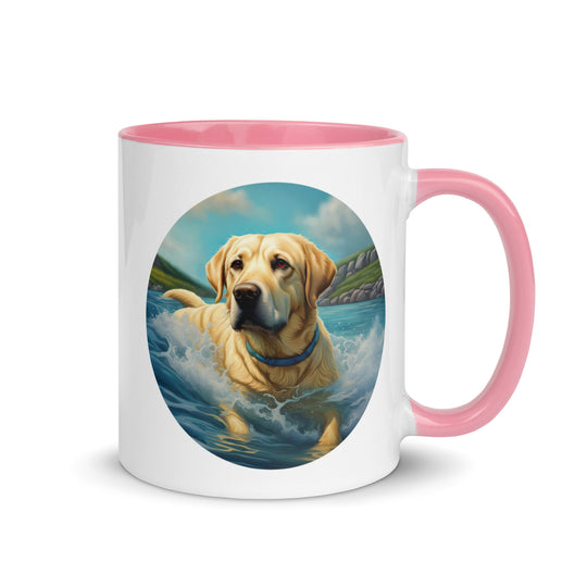 Mug with Color Inside-Labrador Retriever V20