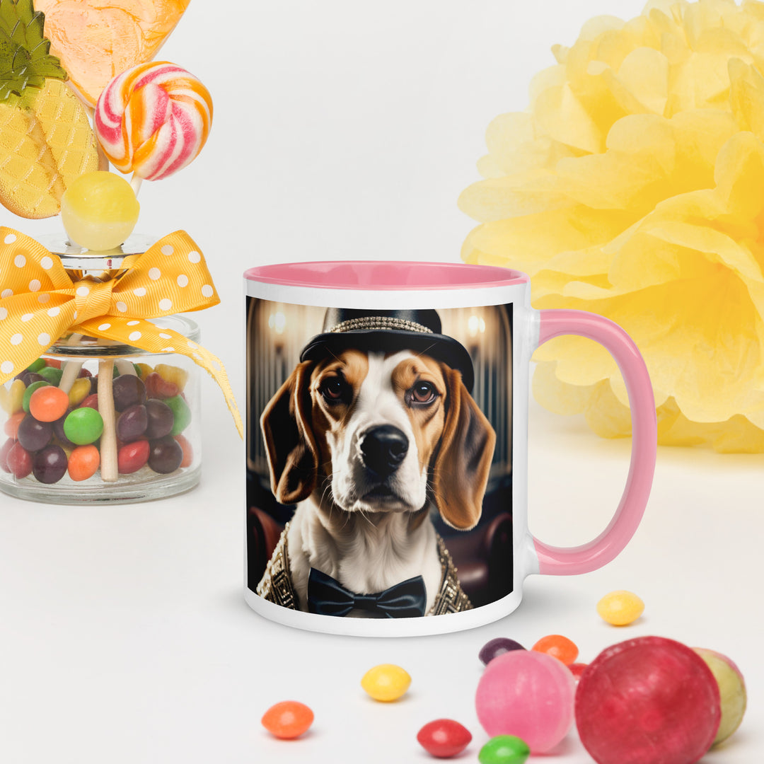 Beagle- Mug with Color Inside v4