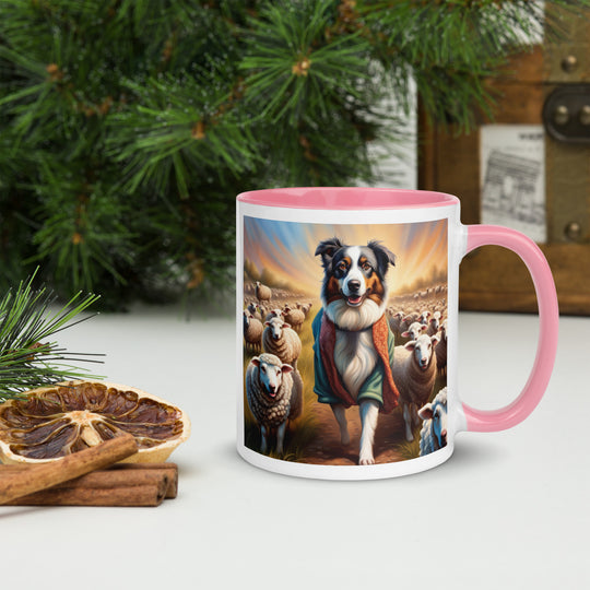 Australian Shepherd- Mug with Color Inside