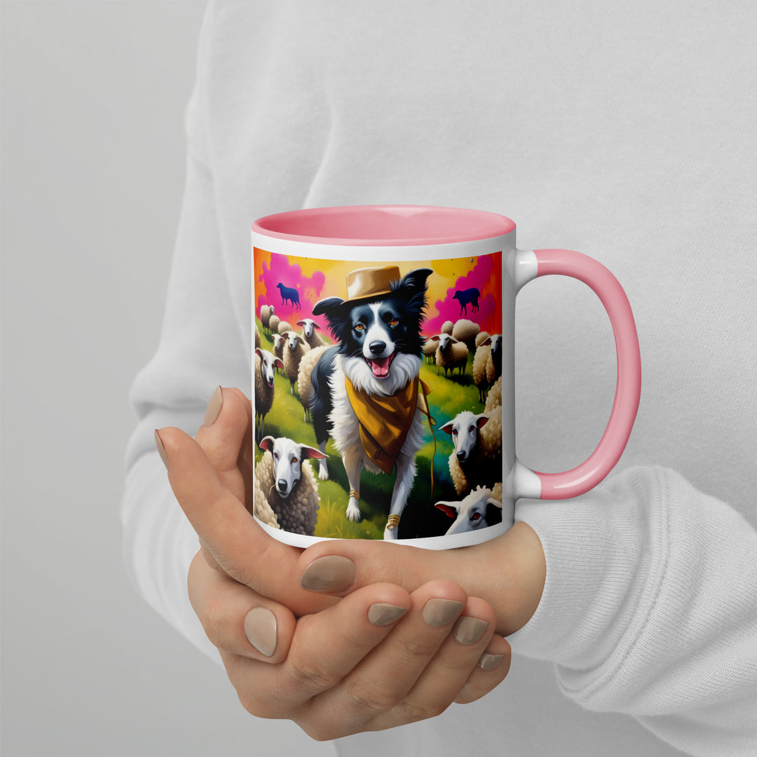 Australian Shepherd- Mug with Color Inside v2