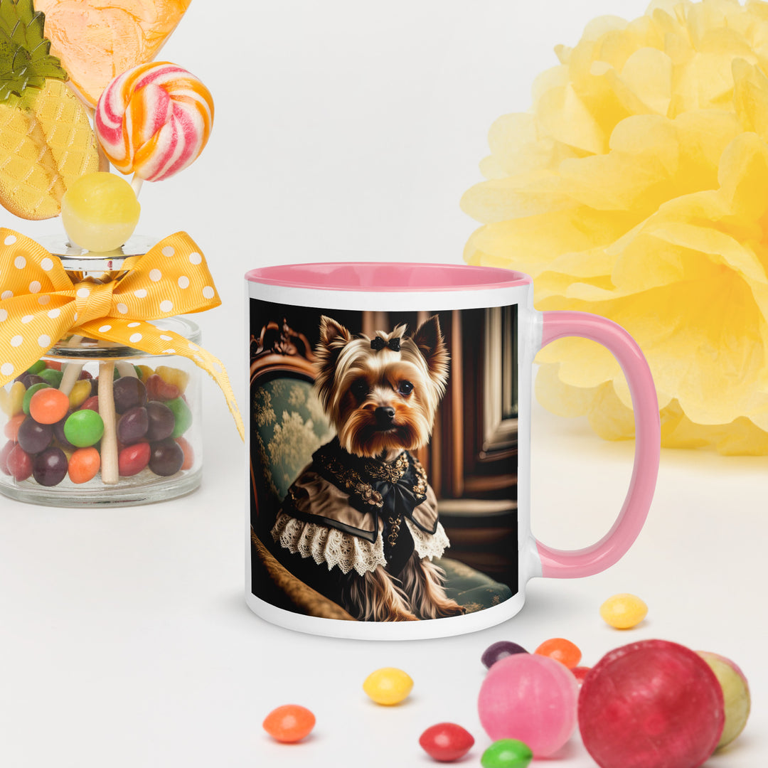 Yorkshire Terrier- Mug with Color Inside