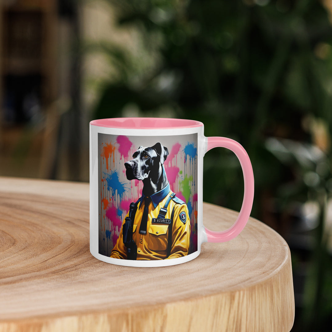 Great Dane- Mug with Color Inside v2
