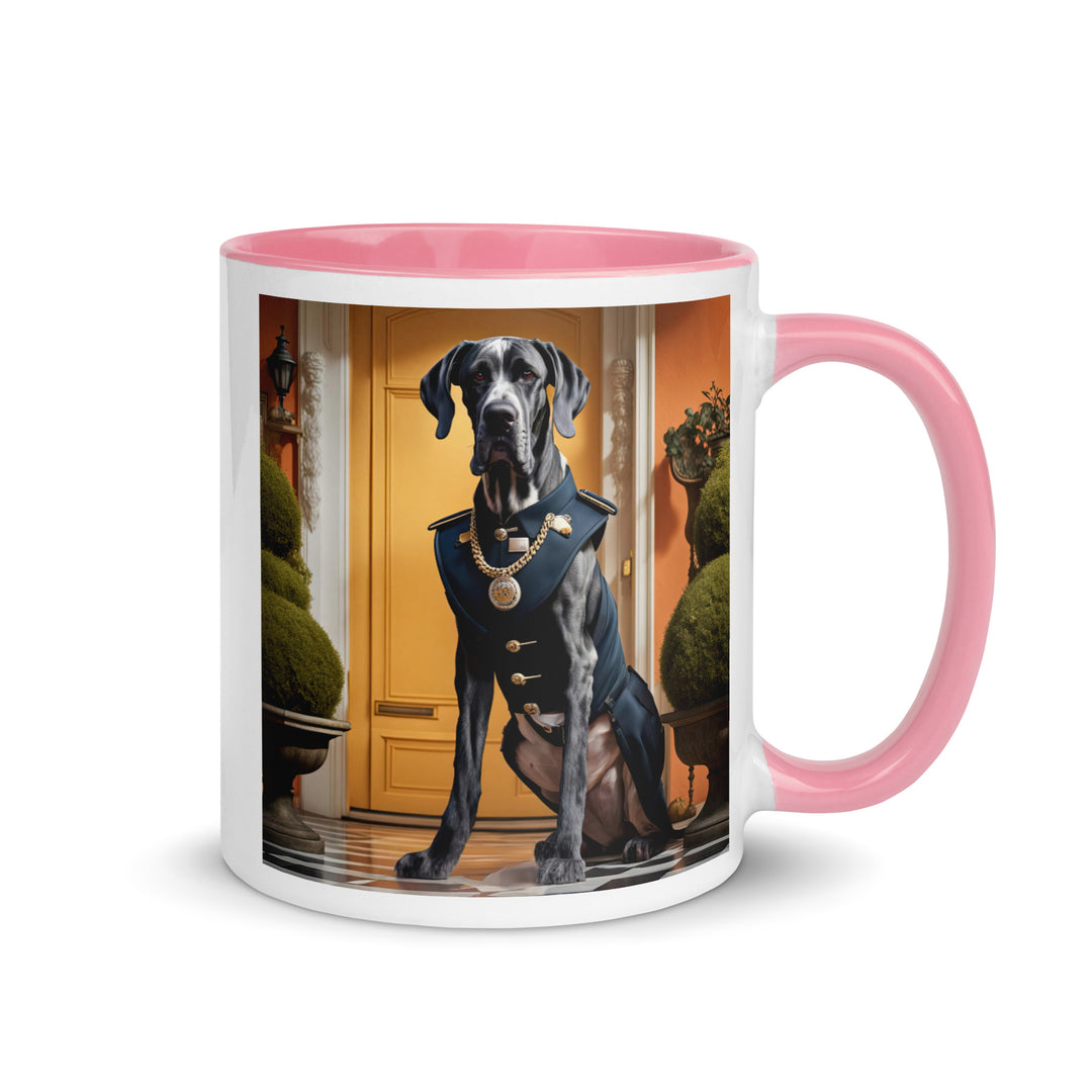 Great Dane- Mug with Color Inside v3